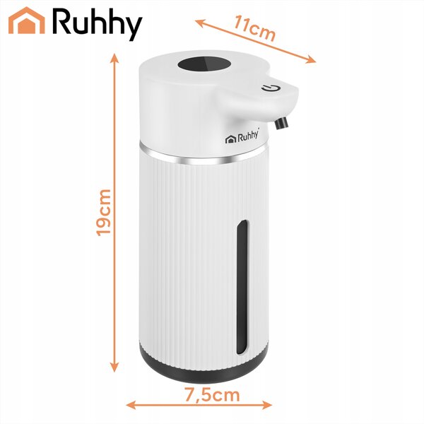 Brezkontaktni aku. dozator mila s senzorjem 420ml LCD touch bel