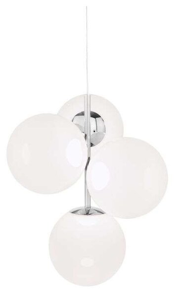 Tom DixonTom Dixon - Globe Lestenec Mini Opal/Silver Tom Dixon