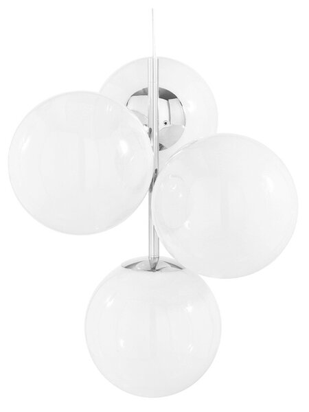 Tom DixonTom Dixon - Globe Lestenec Mini Opal/Silver Tom Dixon