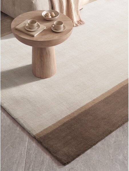 Rjava/kremno bela volnena preproga 120x170 cm Rowan – Villeroy&Boch