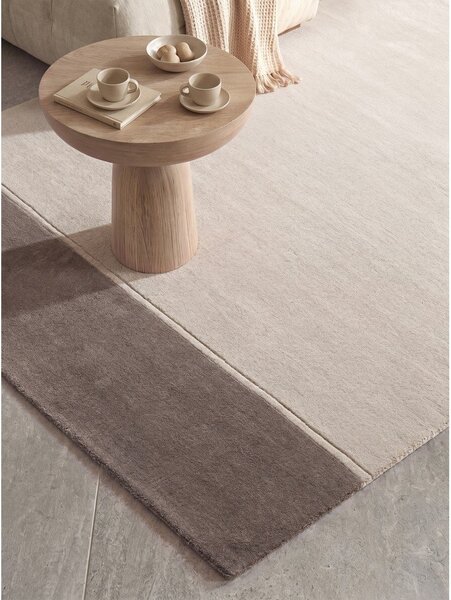 Rjava/kremno bela volnena preproga 120x170 cm Quentin – Villeroy&Boch