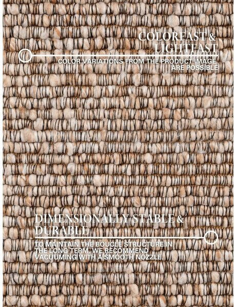 Preproga v naravni barvi 120x170 cm Wilma – Villeroy&Boch