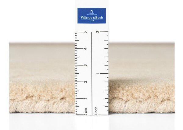 Rjava/kremno bela preproga iz mešanice volne 120x170 cm Karola – Villeroy&Boch