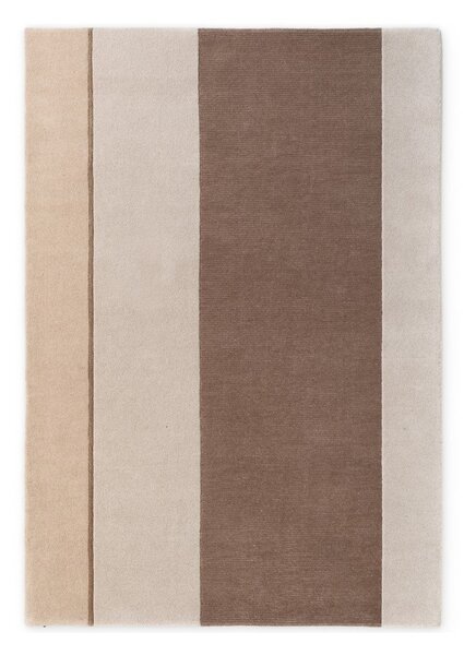 Rjava/kremno bela preproga iz mešanice volne 120x170 cm Karola – Villeroy&Boch