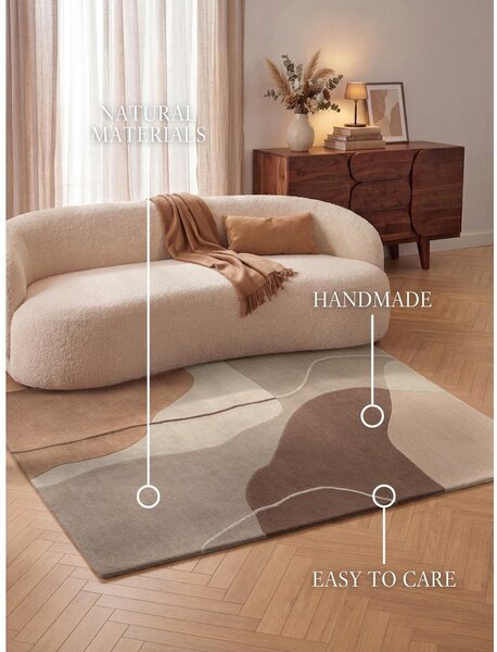 Rjava volnena preproga 120x170 cm Muse – Villeroy&Boch