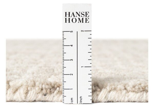Bež volnena okrogla preproga ø 160 cm Eloise – Hanse Home