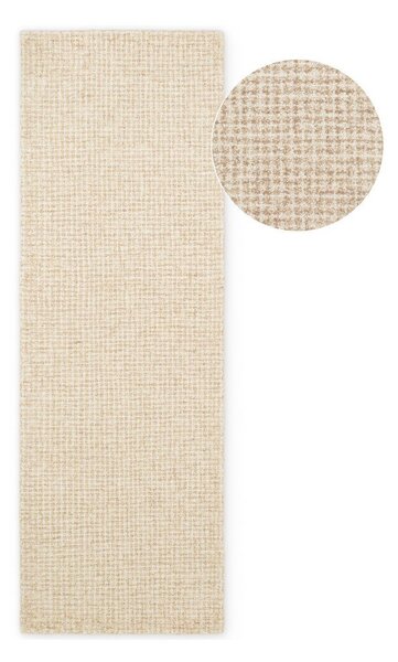 Volnen tekač v naravni barvi 80x250 cm Eloise – Hanse Home