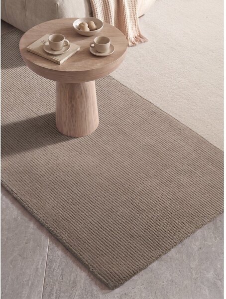 Rjava/kremno bela preproga iz mešanice volne 120x170 cm Hugo – Villeroy&Boch