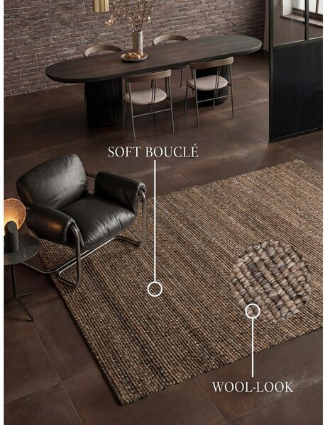 Rjava okrogla preproga 120x170 cm Wilma – Villeroy&Boch