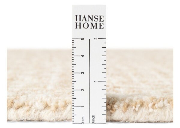 Volnena okrogla preproga v naravni barvi ø 160 cm Eloise – Hanse Home