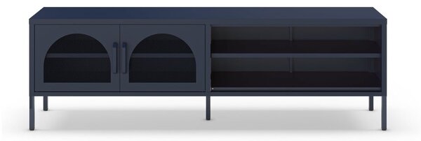 Temno modra TV omarica 160x50 cm Diora – Marckeric