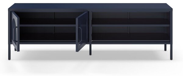 Temno modra TV omarica 160x50 cm Diora – Marckeric