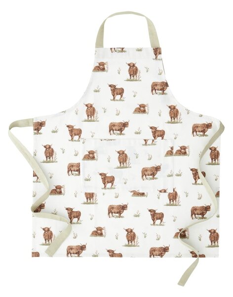 Bombažen predpasnik Angus Highland Cow – Catherine Lansfield