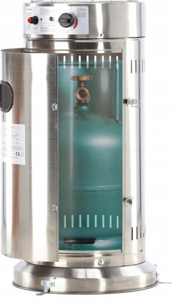 ShopJK GRELEC ZA TERASO IZ NERJAVEČEGA JEKLA 136CM GAZ6370