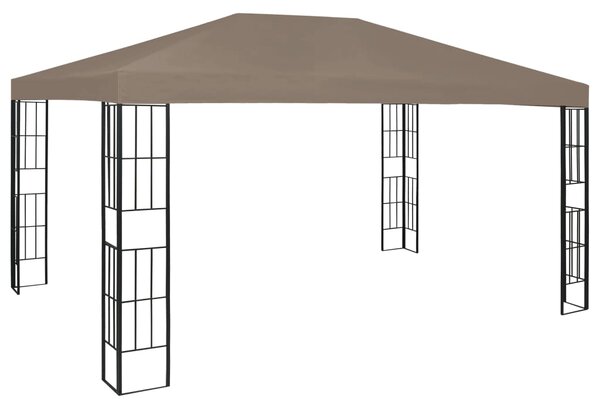 VidaXL Paviljon 4x3 m taupe