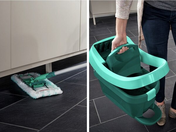 Mop z vedrom in rezervno krpo Profi Compact - LEIFHEIT