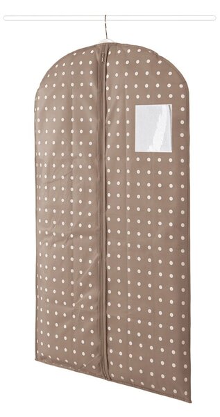 Bež zaščitna vreča za obleko Compactor Dots, 100 cm