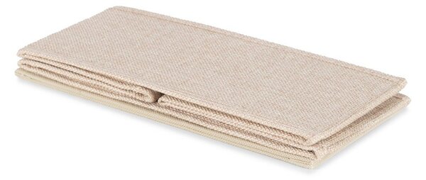 Bež tekstilna škatla za shranjevanje 28x12x12 cm Sandy – Compactor