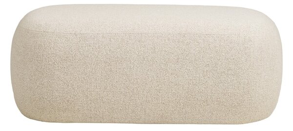 Bež klop iz tkanine bouclé Blossomville – House Nordic