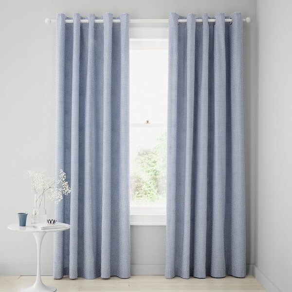 Bele/modre zavese v kompletu 2 ks 168x229 cm Lucie Floral Frill – Catherine Lansfield