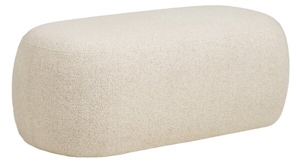 Bež klop iz tkanine bouclé Blossomville – House Nordic