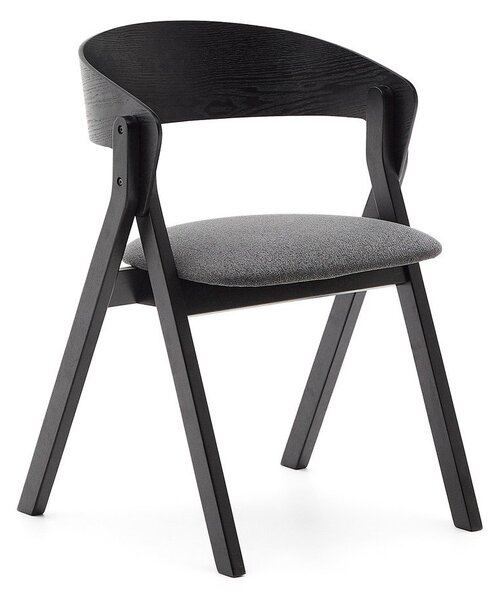 Črn jedilni stol Godia – Kave Home