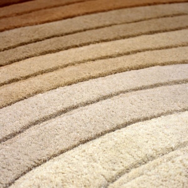 Opečnato oranžna volnena preproga 160x230 cm Puddle Ombre Wool – Flair Rugs