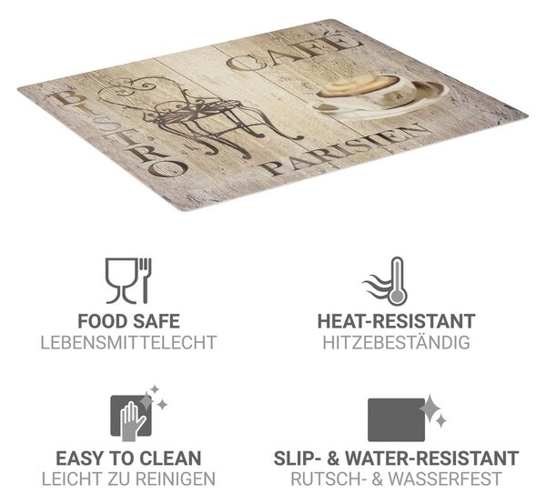 Zaščitna plošča za štedilnik iz PVC-ja 60x52 cm Bistro – Wenko