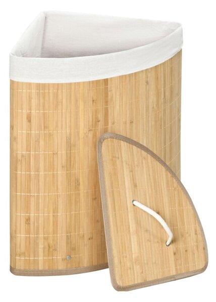 Koš za perilo iz bambusa v naravni barvi 40 l Bamboo – Compactor