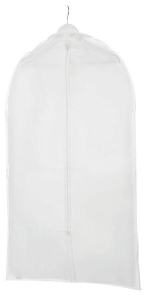 Bela zaščitna vreča za obleke Compactor Milky