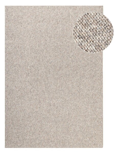Siva/kremno bela pralna preproga 80x150 cm Rocco Dark Cream – Elle Decoration