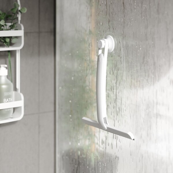 Bel brisalec za okna z držalom 40 cm Flex – Umbra