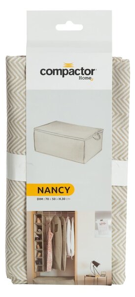 Tekstilna škatla za shranjevanje oblačil Nancy – Compactor