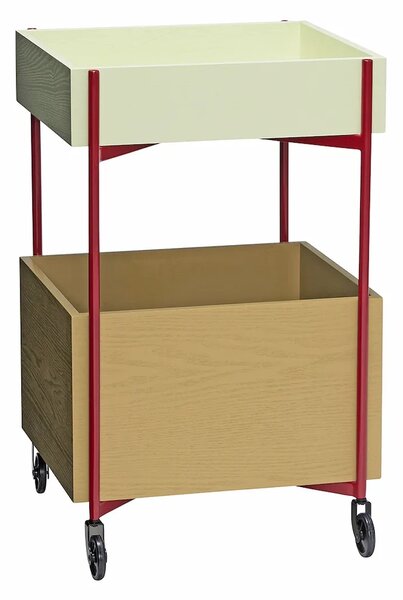Hübsch Omarica s kolesi Hübsch Fresh Trolley 42 x 41 x 67 cm