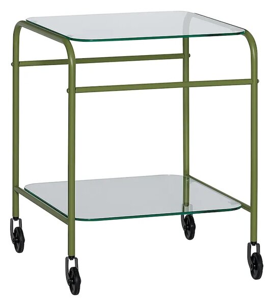 Hübsch Omarica s kolesi Hübsch Zephyr 43 x 42 x 54 cm
