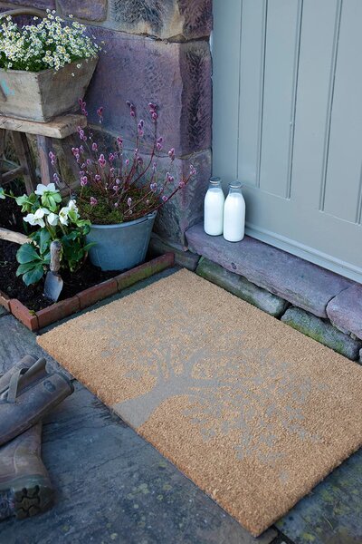 Artsy Doormats Krpa Artsy Doormats Country Home Tree 90 x 60 cm