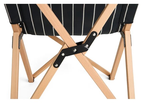 HAY stol iz bukovega lesa 85 x 52 x 65 cm