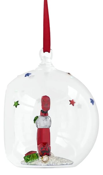 Swarovski okrasna bunkica dekorativna iz stekla