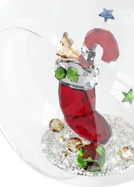 Swarovski okrasna bunkica dekorativna iz stekla