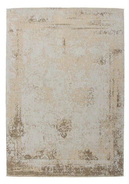 RAVNO TKANA PREPROGA Nostalgia 285 Sand 120/170 cm tkano krem barve