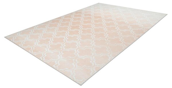 RAVNO TKANA PREPROGA Monroe 100 Creme 120/170 cm taftano krem barve