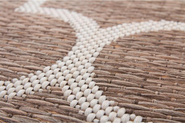 TEKAČ Indonesia - Batu Beige 80/150 cm tkano bež