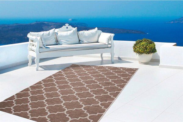 TEKAČ Indonesia - Batu Beige 80/150 cm tkano bež