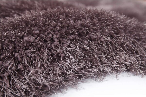 PREPROGA Z VISOKIM FLOROM Cosy 110 Silber 120/170 cm taftano srebrne barve