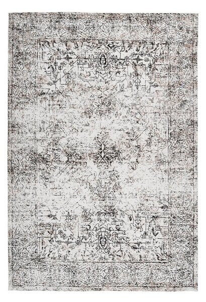 TEKAČ Iglesia 500 Anthrazit / Creme 80/150 cm tkano antracit, krem barve