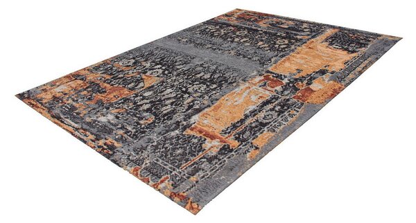 RAVNO TKANA PREPROGA Blaze 500 Multi / Blau 115/170 cm modra, večbarvno
