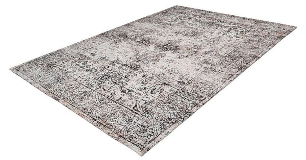 TEKAČ Iglesia 500 Anthrazit / Creme 80/150 cm tkano antracit, krem barve