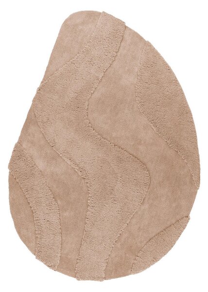 PREPROGA Z VISOKIM FLOROM 160/230 cm tkano bež