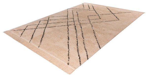 PREPROGA Mylen 625 Creme / Schwarz 120/170 cm krem barve, črna