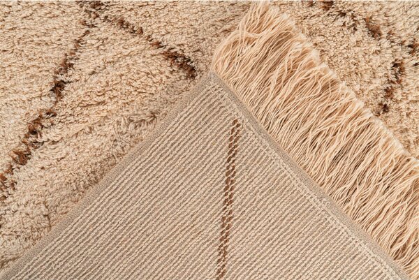 PREPROGA Mylen 425 Creme / Braun 120/170 cm rjava, krem barve